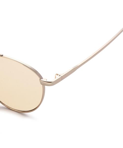 FREE'S MART(フリーズマート)の「ダブルブリッジサングラス&メガネ(サングラス・レディース・ゴールド/シルバー/ブラウン・フリ-)」の11枚目の写真