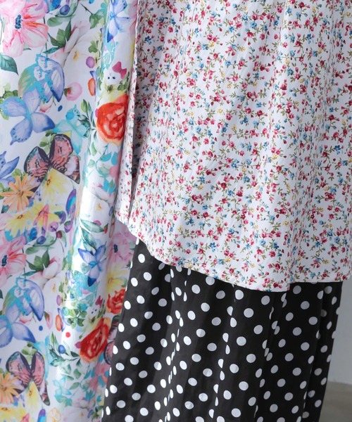 ScoLar（スカラー）の「ScoLar/スカラー　2WAY デニム × パッチワーク スカート（スカート・レディース・ブラック/ブルー・FREE）」の13枚目の写真