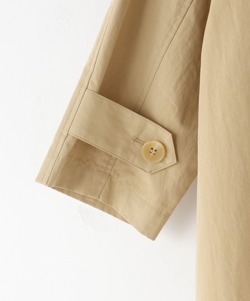 LOWRYS FARM（ローリーズファーム）の「ステンカラーコート　638402（ステンカラーコート・キッズ・ベージュ・150cm/140cm/130cm/120cm/110cm）」の17枚目の写真