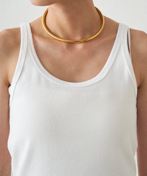 LOUNGEDRESS(ラウンジドレス)の「タンクトップ(タンクトップ・レディース・ブラック/オフホワイト・FREE)」の10枚目の写真