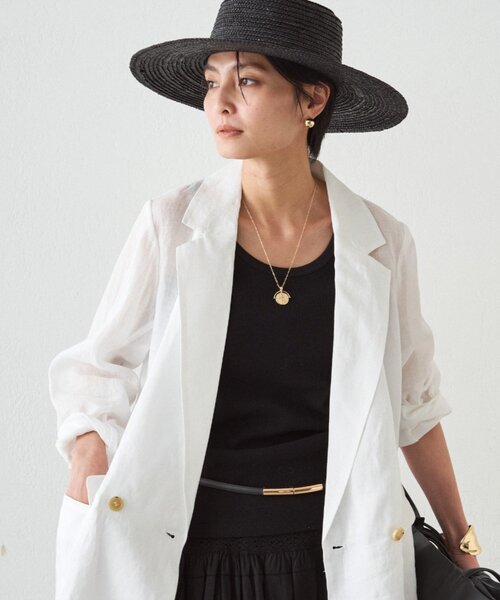 LOUNGEDRESS(ラウンジドレス)の「タンクトップ(タンクトップ・レディース・ブラック/オフホワイト・FREE)」の14枚目の写真