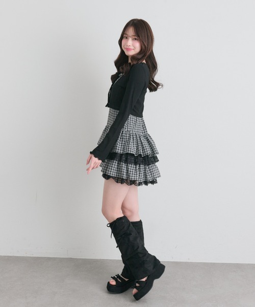 OLIVE des OLIVE（オリーブデオリーブ）の「カバー付きリボンサンダル（サンダル・レディース・モカ/ブラック・SMALL/MEDIUM/LARGE）」の21枚目の写真
