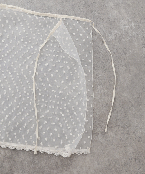 DUNST/ダンスト】NEEDLEWORK LAYERING SKIRT（スカート）｜DUNST 