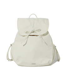 COVERNAT | ウィメンズ シュリンクフラップ ミニバックパック アイボリー(バックパック/リュック)