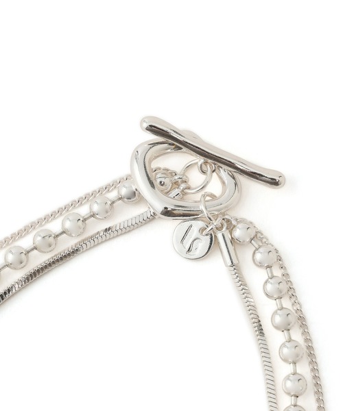 VIS（ビス）の「ダブルチェーンコインネックレス（ネックレス・レディース・シルバー/ゴールド・FREE）」の9枚目の写真