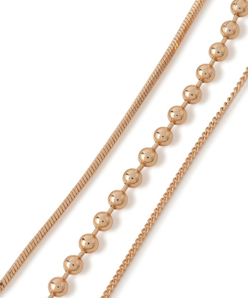 VIS（ビス）の「ダブルチェーンコインネックレス（ネックレス・レディース・シルバー/ゴールド・FREE）」の11枚目の写真