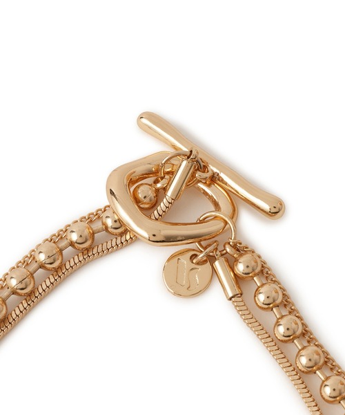 VIS（ビス）の「ダブルチェーンコインネックレス（ネックレス・レディース・シルバー/ゴールド・FREE）」の12枚目の写真