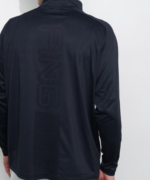 PING(ピン)の「【PING APPAREL】パネルジャカード長袖ハイネックシャツ <PERFORMANCE> (MEANS)(Tシャツ/カットソー・メンズ・ブラック/ブルー系その他/ホワイト・LL1/L/LL/M/S)」の7枚目の写真
