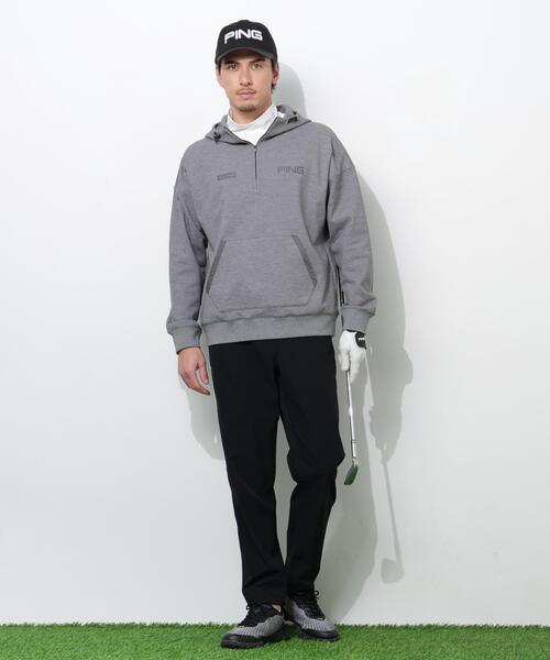 PING(ピン)の「【PING APPAREL】パネルジャカード長袖ハイネックシャツ <PERFORMANCE> (MEANS)(Tシャツ/カットソー・メンズ・ブラック/ブルー系その他/ホワイト・LL1/L/LL/M/S)」の20枚目の写真