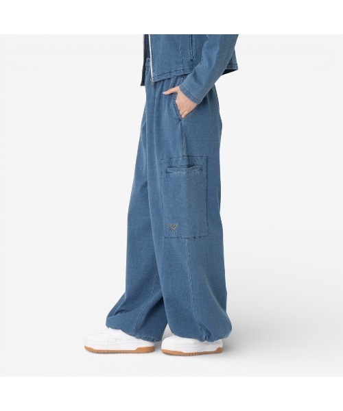 Reebok(リーボック)の「プリンテッド カーゴパンツ / STREET SPORT PRINTED CARGO PANTS(その他パンツ・レディース・ブルー・X-SMALL/SMALL/MEDIUM/LARGE)」の6枚目の写真