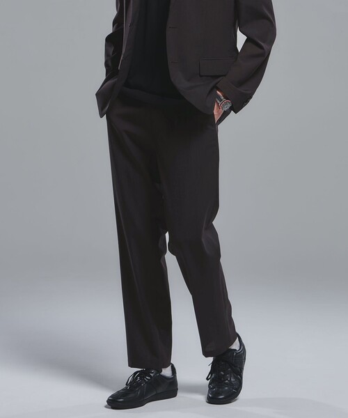 green label relaxing(グリーンレーベルリラクシング)の「ウォッシャブル トロ ナロー ユーティリティパンツ S2 イージーパンツ -ストレッチ-(その他パンツ・メンズ・モカ/ネイビー/ダークブラウン/グレー系/ダークグリーン・XL/S/M/XS/L)」の3枚目の写真