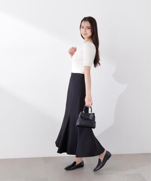 PROPORTION BODY DRESSING（プロポーションボディドレッシング）の「【小さめサイズあり】ハイウエストマーメイドスカート / 1216120302（スカート・レディース・ピンク/ブラック/ブルー/オフホワイト・MEDIUM/P/S/PSS/SMALL）」の6枚目の写真