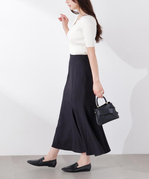 PROPORTION BODY DRESSING(プロポーションボディドレッシング)の「ハイウエストマーメイドスカート / 1216120302(スカート・レディース・ピンク/ブラック/ブルー/オフホワイト・MEDIUM/P/S/PSS/SMALL)」の20枚目の写真