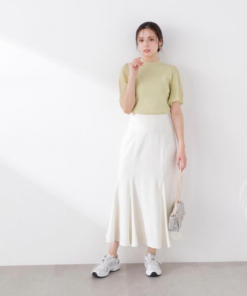PROPORTION BODY DRESSING（プロポーションボディドレッシング）の「【小さめサイズあり】ハイウエストマーメイドスカート / 1216120302（スカート・レディース・ピンク/ブラック/ブルー/オフホワイト・MEDIUM/P/S/PSS/SMALL）」の12枚目の写真