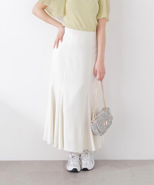 PROPORTION BODY DRESSING（プロポーションボディドレッシング）の「【小さめサイズあり】ハイウエストマーメイドスカート / 1216120302（スカート・レディース・ピンク/ブラック/ブルー/オフホワイト・MEDIUM/P/S/PSS/SMALL）」の14枚目の写真
