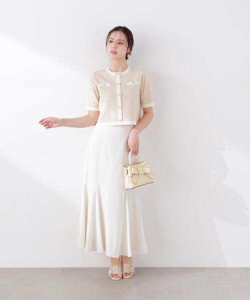 PROPORTION BODY DRESSING（プロポーションボディドレッシング）の「【小さめサイズあり】ハイウエストマーメイドスカート / 1216120302（スカート・レディース・ピンク/ブラック/ブルー/オフホワイト・MEDIUM/P/S/PSS/SMALL）」の18枚目の写真