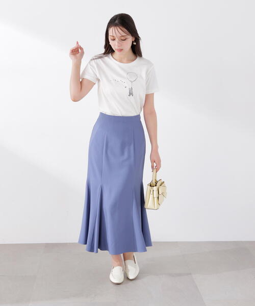 PROPORTION BODY DRESSING(プロポーションボディドレッシング)の「ハイウエストマーメイドスカート / 1216120302(スカート・レディース・ピンク/ブラック/ブルー/オフホワイト・MEDIUM/P/S/PSS/SMALL)」の15枚目の写真