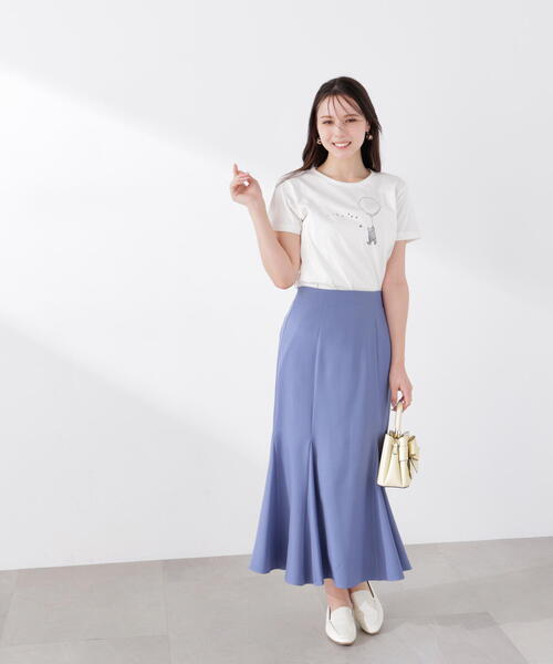 PROPORTION BODY DRESSING(プロポーションボディドレッシング)の「ハイウエストマーメイドスカート / 1216120302(スカート・レディース・ピンク/ブラック/ブルー/オフホワイト・MEDIUM/P/S/PSS/SMALL)」の17枚目の写真