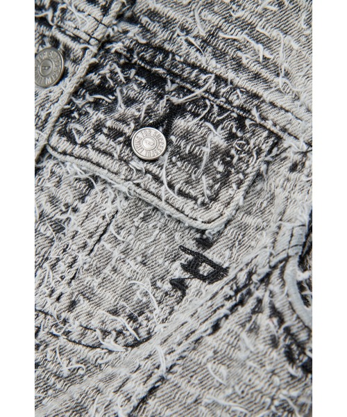 DIESEL（ディーゼル）の「キッズ デニムスリーブレスジャケット JSLIMMY-SM-J（デニムジャケット・キッズ・ブラック・14Y/6Y/12Y/10Y/8Y）」の4枚目の写真