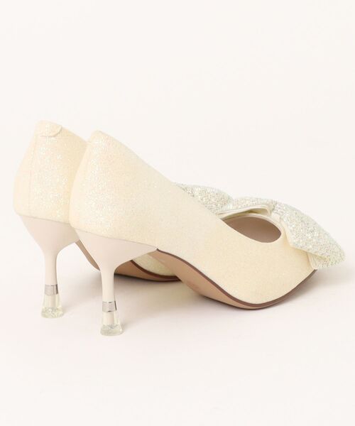 VIBGYOR（ヴィブジョー）の「【DUSTO】レディースヒールパンプス(MA)（パンプス・レディース・ベージュ/ブラック・24/23.5/23/22）」の3枚目の写真