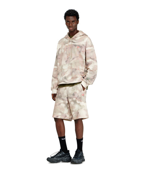 DIESEL(ディーゼル)の「メンズ プルオーバーパーカー S-BOXT-HOOD-V1(パーカー・メンズ・アーミー・LARGE/MEDIUM/SMALL/X-LARGE)」の2枚目の写真