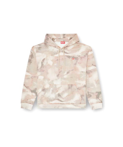 DIESEL(ディーゼル)の「メンズ プルオーバーパーカー S-BOXT-HOOD-V1(パーカー・メンズ・アーミー・LARGE/MEDIUM/SMALL/X-LARGE)」の5枚目の写真
