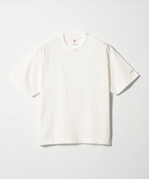 HANES(ヘインズ)の「【別注】<Hanes×CITEN>2パックロゴT(Tシャツ/カットソー・レディース・ホワイト・S/M)」の2枚目の写真