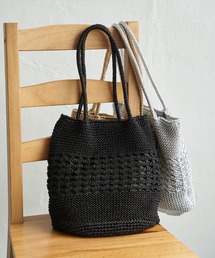 ikka | 雑材ラメメッシュトートバッグ(トートバッグ)