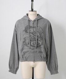 SHINYAKOZUKA（シンヤコヅカ）の「ORDINARY HOME OLD STYLE ZIP HOODIE WITH PRINTING(ISSUE#8)（パーカー）」