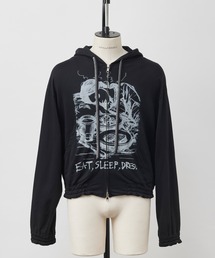 SHINYAKOZUKA（シンヤコヅカ）の「ORDINARY HOME OLD STYLE ZIP HOODIE WITH PRINTING(ISSUE#8)（パーカー）」