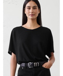 BANANA REPUBLIC FACTORY STORE リネンブレンド ドルマンスリーブ Tシャツ