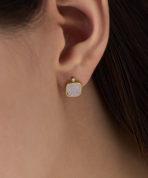 4℃(ヨンドシー)の「【The Tidal】K10イエローゴールド ピアス/片耳用(ピアス(片耳用)・レディース・イエローゴールド・FREE)」の4枚目の写真