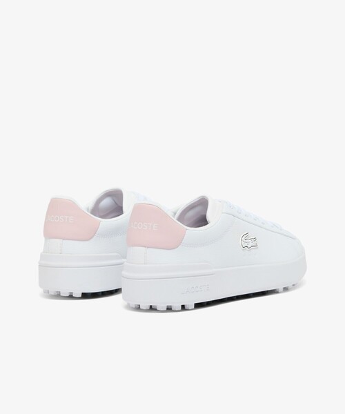 LACOSTE(ラコステ)の「レディース CARNABY GOLF 1261 SFA(スニーカー・レディース・ホワイト×ピンク・22.5cm/25.5cm/24.5cm/24.0cm/23.5cm/23.0cm)」の3枚目の写真