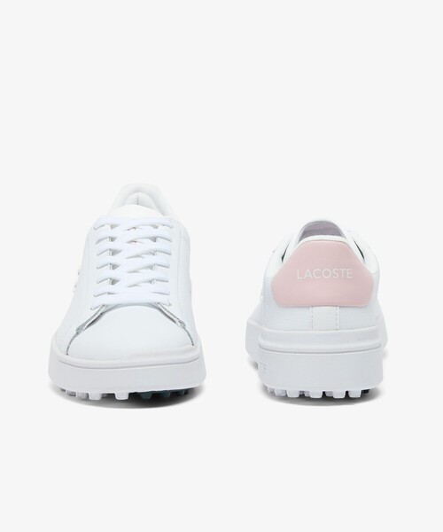 LACOSTE(ラコステ)の「レディース CARNABY GOLF 1261 SFA(スニーカー・レディース・ホワイト×ピンク・22.5cm/25.5cm/24.5cm/24.0cm/23.5cm/23.0cm)」の5枚目の写真