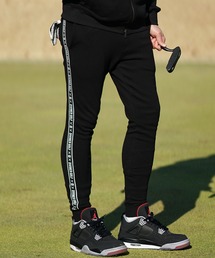 DIVINER GOLF（ディバイナー ゴルフ）の「【DIVINER GOLF】裏毛テープ使いジョガーパンツ メンズ スウェットパンツ サイドライン 春服（スウェットパンツ）」