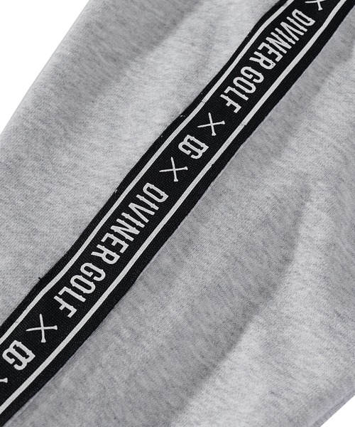DIVINER GOLF（ディバイナー ゴルフ）の「【DIVINER GOLF】裏毛テープ使いジョガーパンツ メンズ スウェットパンツ サイドライン 春服（スウェットパンツ・メンズ・ホワイト/ブラック/杢グレー・M/L/XL/XXL）」の22枚目の写真