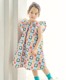 apres les cours | 【リンク/WEB限定】FUNNY総柄ワンピース(ワンピース)