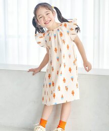 apres les cours | 【リンク/WEB限定】FUNNY総柄ワンピース(ワンピース)