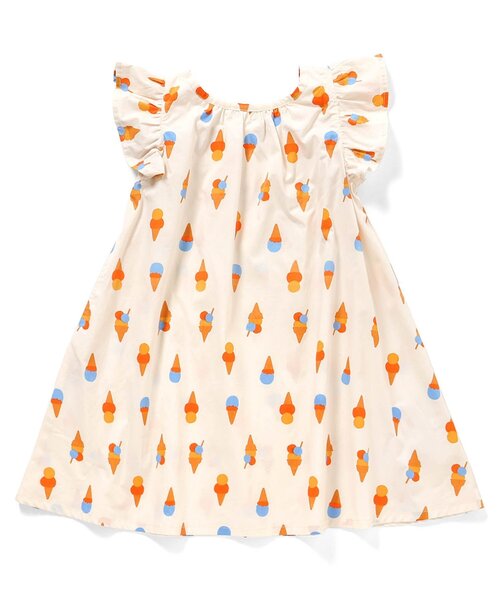 apres les cours(アプレレクール)の「【リンク/WEB限定】FUNNY総柄ワンピース(ワンピース・キッズ・サックスブルー/その他3/キナリ/ストライプ・80/90/100/110/120/130)」の10枚目の写真