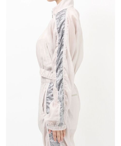 GYDA（ジェイダ）の「sacred edge cross shinyショートブルゾン（ブルゾン・レディース・パープル/ブラック/アイボリー・FREE）」の10枚目の写真