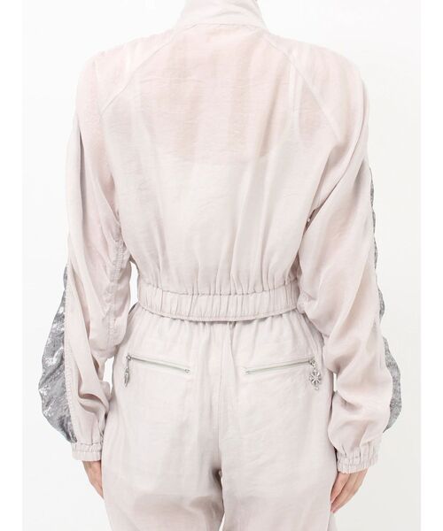 GYDA（ジェイダ）の「sacred edge cross shinyショートブルゾン（ブルゾン・レディース・パープル/ブラック/アイボリー・FREE）」の11枚目の写真