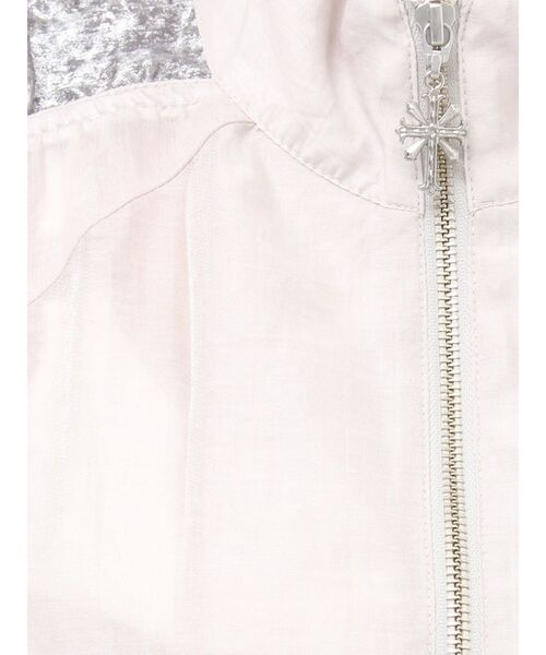 GYDA（ジェイダ）の「sacred edge cross shinyショートブルゾン（ブルゾン・レディース・パープル/ブラック/アイボリー・FREE）」の20枚目の写真