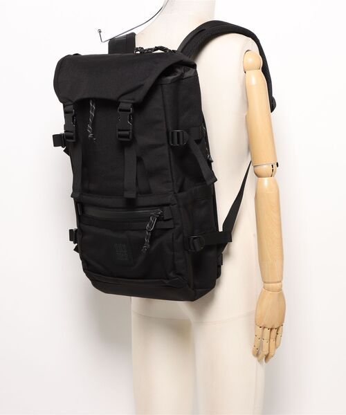 TOPO DESIGNS（トポデザインズ）の「【TOPO DESIGNS】ROVER PACK TECH（バックパック/リュック・レディース・ブラック・ONE SIZE）」の5枚目の写真