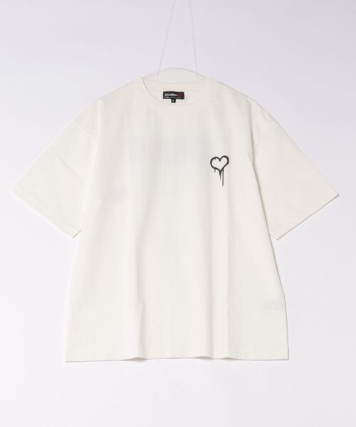 BRANDALISED（ブランダライズド）の「Love Rat / S/S Tシャツ（Tシャツ/カットソー・メンズ・ブラック/アイボリー・M/L/XL）」の5枚目の写真