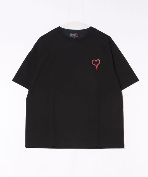 BRANDALISED（ブランダライズド）の「Love Rat / S/S Tシャツ（Tシャツ/カットソー・メンズ・ブラック/アイボリー・M/L/XL）」の6枚目の写真