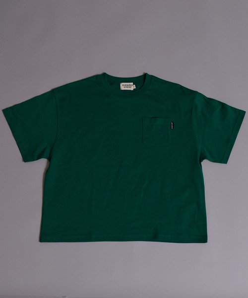PAIRMANON STREET(ペアマノンストリート)の「【90-160cm】【綿100%】吸水速乾 ポケット半袖T【PAIRMANON STREET】(Tシャツ/カットソー・キッズ・ホワイト系その他/ベージュ系その他/グリーン/ブラック/ピンク系その他/オフホワイト・100/110/120/130/140/150/160/90)」の15枚目の写真