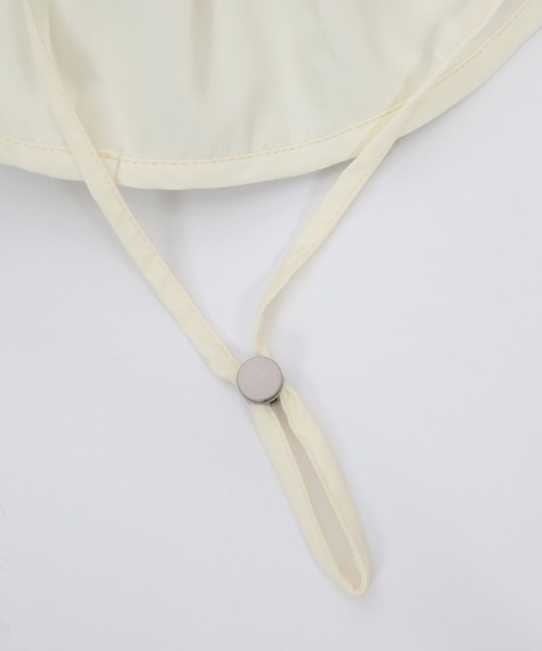 axes femme（アクシーズファム）の「フリル風ブリムＵＶハット（ハット・レディース・ブラック/キナリ・FREE）」の11枚目の写真