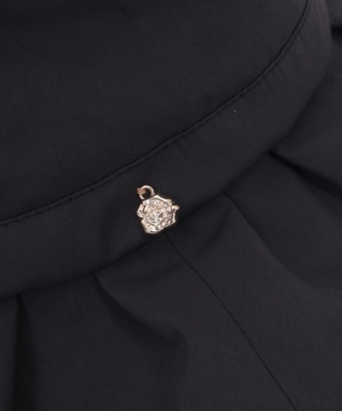 axes femme（アクシーズファム）の「フリル風ブリムＵＶハット（ハット・レディース・ブラック/キナリ・FREE）」の15枚目の写真