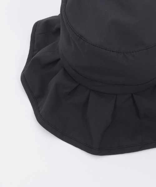 axes femme（アクシーズファム）の「フリル風ブリムＵＶハット（ハット・レディース・ブラック/キナリ・FREE）」の17枚目の写真