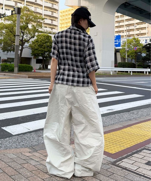 sedacle(セダクル)の「チェックシアージップパーカー(パーカー・メンズ・ブラック/ネイビー・SMALL/MEDIUM/LARGE)」の9枚目の写真